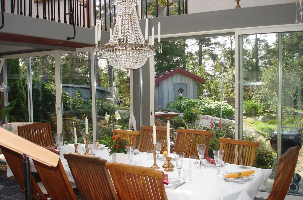 vinterträdgård isolerglas uterum